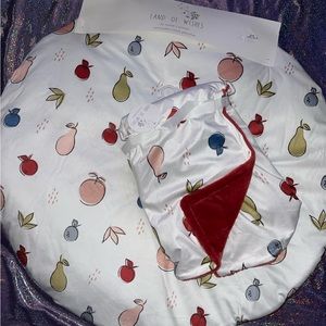 Fruits Blanket and Playmat Set